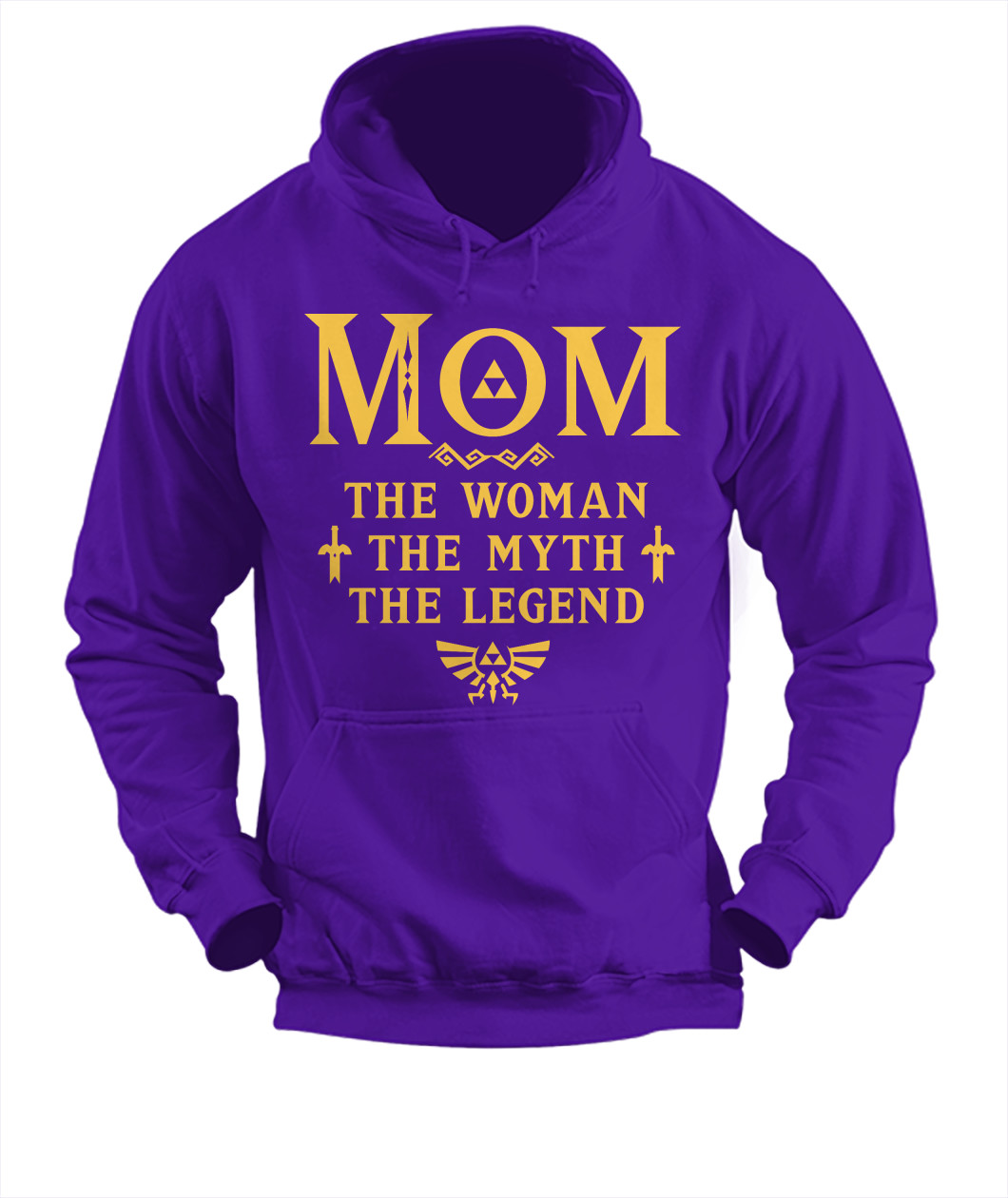 Celebrate the Ultimate Gamer Mom with the Mom The Woman The Myth The Legend Sweater purple
